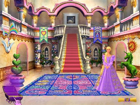 barbie as rapunzel game